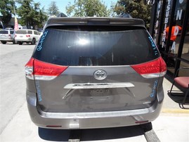 2011 TOYOTA SIENNA LIMITED GRAY 3.5 AT FWD Z21478